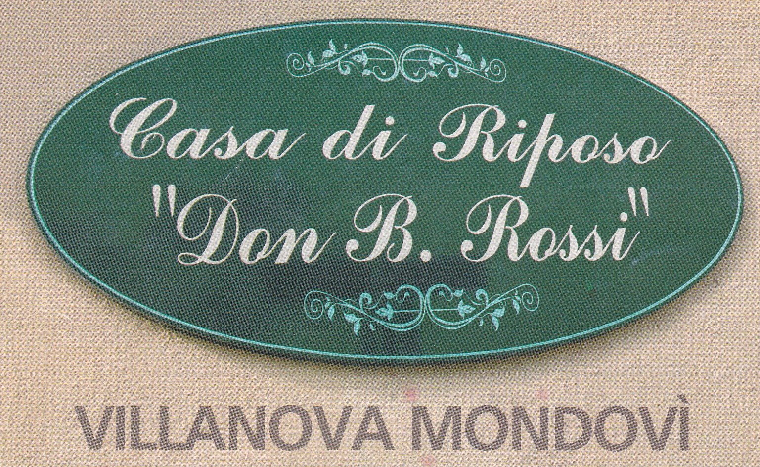 CASA DI RIPOSO DON B. ROSSI
